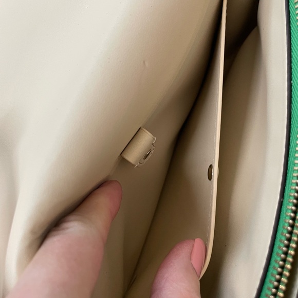 Kate Spade double strap crossbody purse & Kate Spade card holder - Picture 10 of 16